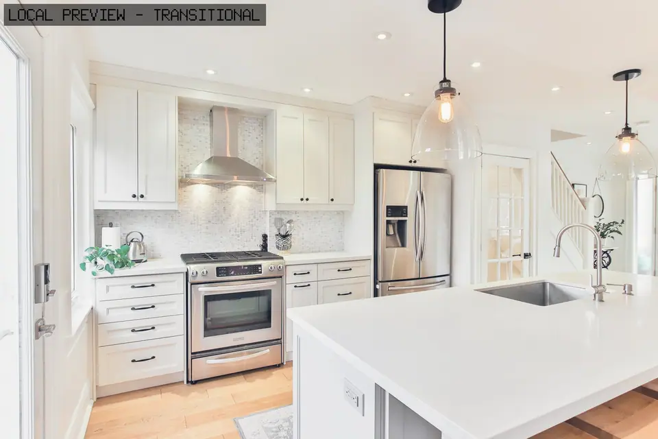 Después: Ideas de Transitional para Cocina